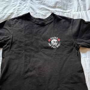 Vans Black Skull Graphic Tee